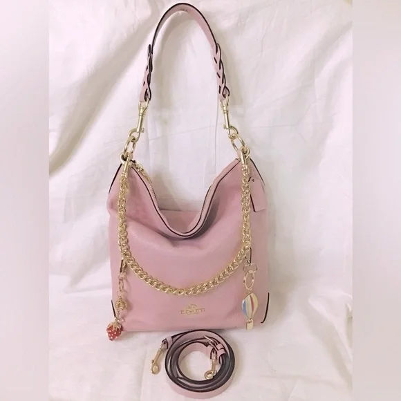 Coach Pink Abby Duffle Crossbody/Shoulder Bag NWOT